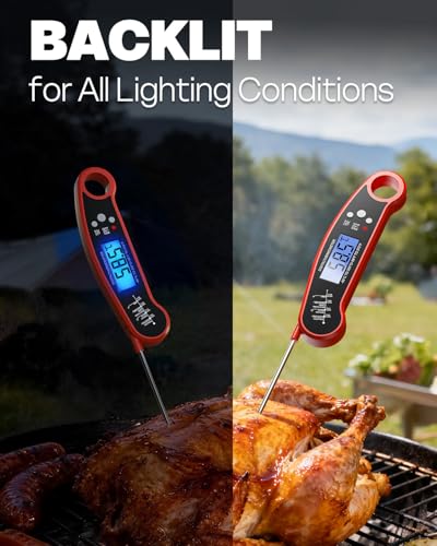 Digital Meat Thermometer – Instant Read Food & Cooking Thermometer