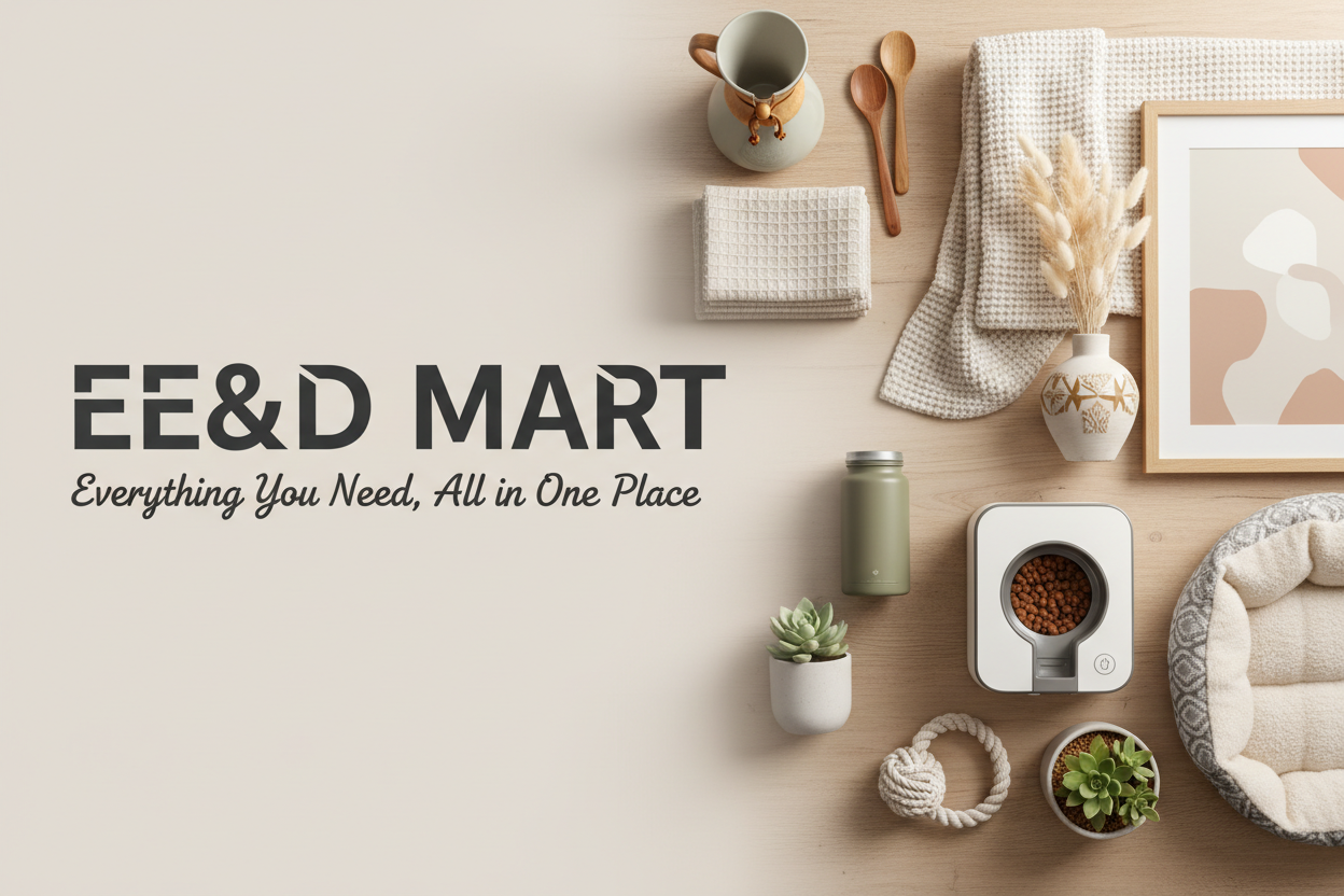 EE&D MART Hero Banner with Brand Name